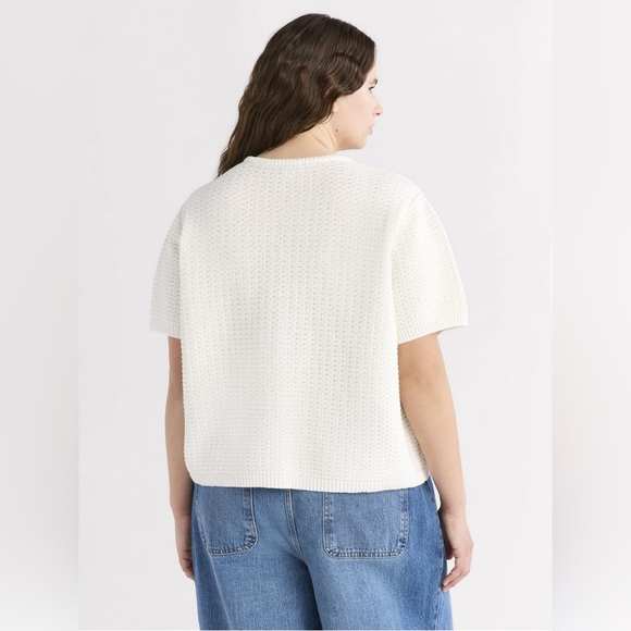 NWT Free Assembly Women's and Women's Plus Crochet Cardigan Sweater, Lightweight - Picture 5 of 11